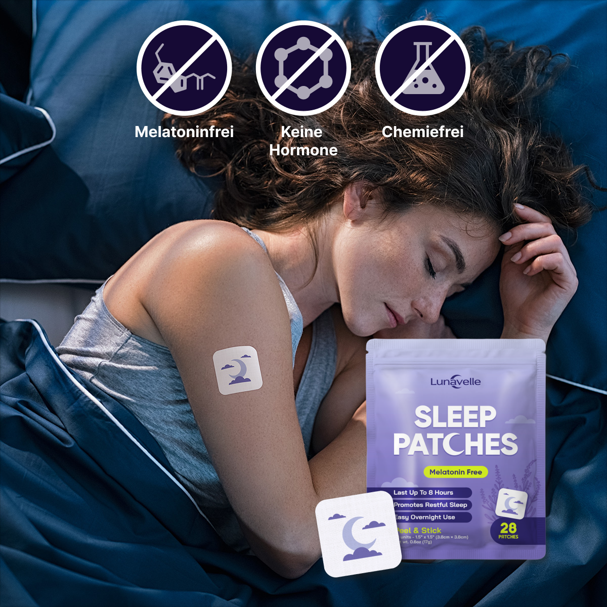 Lunavele natural sleep patch for women over 50